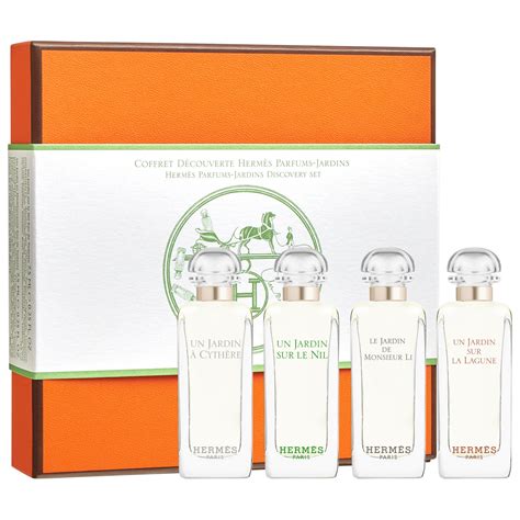 hermes jardin miniature set